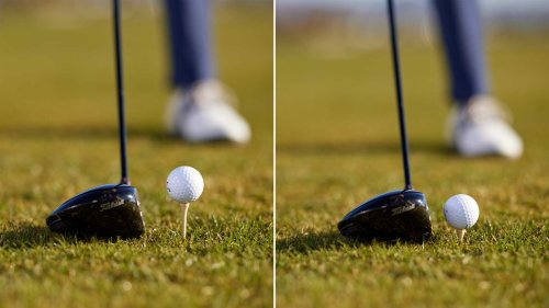 How to hit every drive with the proper tee height
