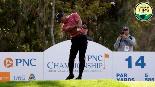 Copy Tiger Woods’ posture to add serious power to your swing