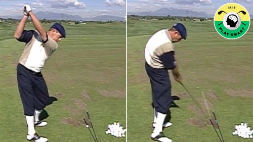 A timeless tip to help you shallow the club, courtesy of Payne Stewart