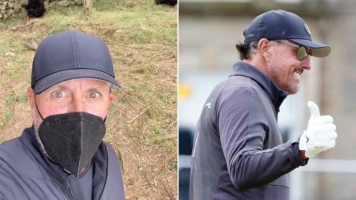 Wait, did Phil Mickelson record a LIV video from a Rwanda gorilla refuge?