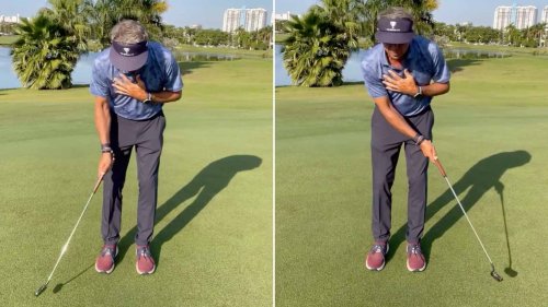Struggle with speed on your lag putts? Try this