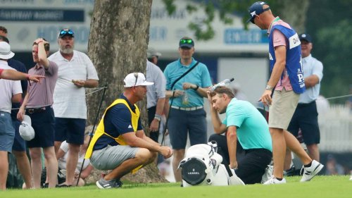‘He just got domed’: Pro takes drive to head at PGA Championship
