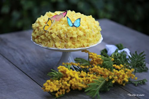 Von wegen mimosenhaft! Torta Mimosa