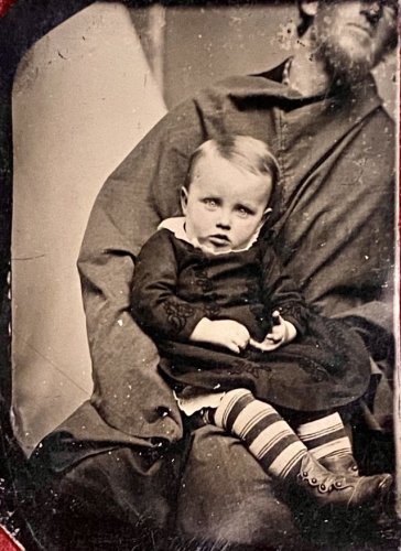 Victorian Fathers Hidden in Photos of Their Babies