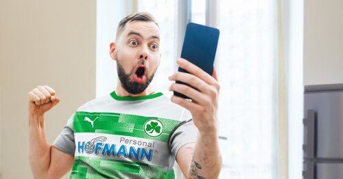 "Yes! Tabellenerster!" – Greuther-Fürth-Fan holt sich seine Fußballergebnisse jetzt auf Telegram