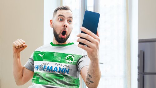 "Yes! Tabellenerster!" – Greuther-Fürth-Fan holt sich seine Fußballergebnisse jetzt auf Telegram