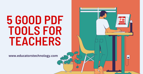 5 Good PDF Tools for Teachers