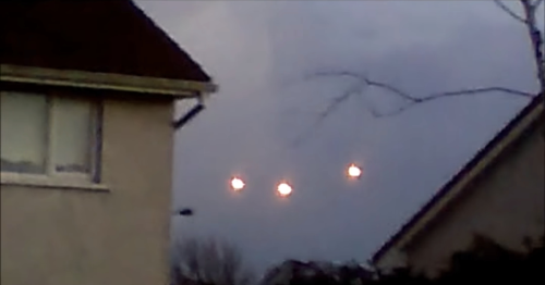 3 UFO Orbs Over County Cork Ireland