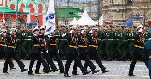 Парад Победы 2021. Нахимовское военно-морское училище (Севастополь)