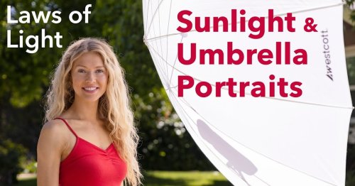Natural Light Portraits Made Easy With The Sun and Umbrella