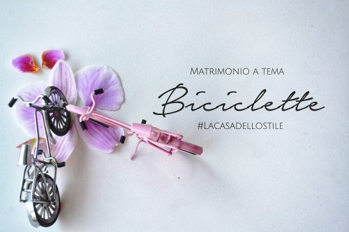 La casa dello stile: Matrimonio a tema bici
