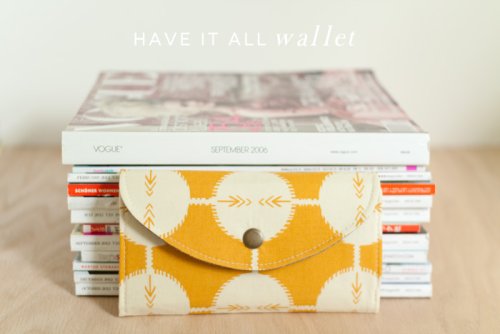 have it all wallet pattern. . .