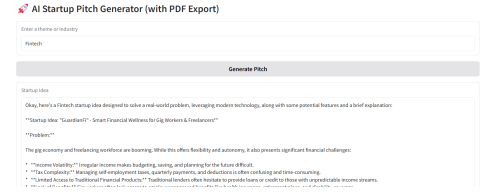 A Step-by-Step Coding Guide to Building a Gemini-Powered AI Startup Pitch Generator Using LiteLLM Framework, Gradio, and FPDF in Google Colab with PDF Export Support
