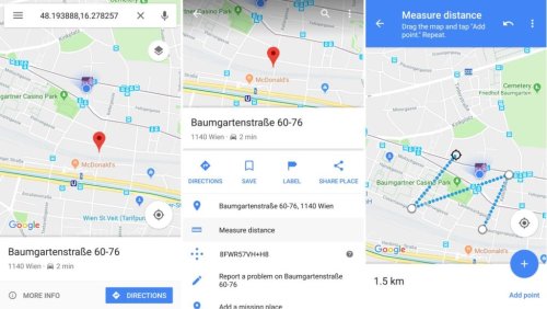 Google Maps: So lassen sich Entfernungen, Flächen und Strecken auf der Karte vermessen – Lineal für Luftlinien