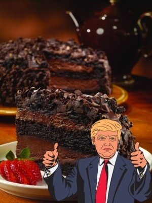 Trump's REAL Favourite Cake: California Dream Chocolate Cake
