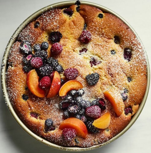 Delish Fruit Cakes Infused With Olive Oil And Chocolate