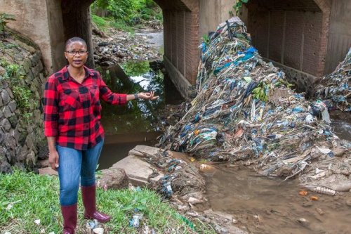 She Owes Her Big Environmental Prize To Goats Eating Plastic Bags