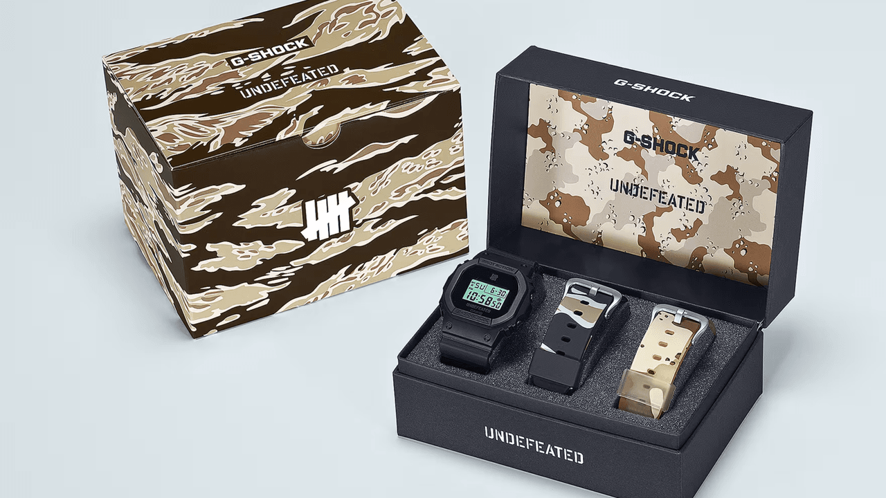 Die G-Shock x Undefeated DWE5600UD vereint die Stärken beider Marken