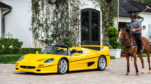 Dieser ultra seltene Ferrari F50 von Ralph Lauren wird jetzt versteigert