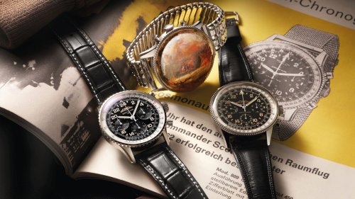 Die legendäre Breitling-Uhr, die ins All flog, ist zurück