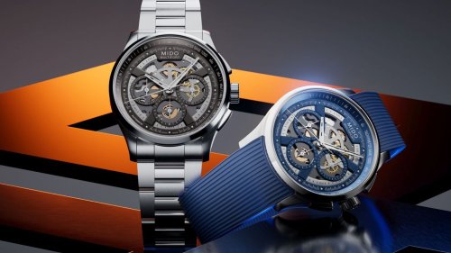 Mido zeigt den neuen Multifort Skeleton Chronograph – mit freiem Blick auf die Mechanik