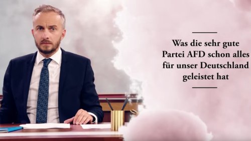Jan Böhmermann und die "Zerstörung der AfD"