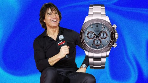 Tom Cruise wurde mit besonderer Rolex aus Platin gesichtet