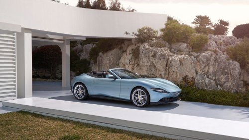 Ferrari Roma Spider: Dieses ungewöhnliche Detail macht ihn zum echten Roadster