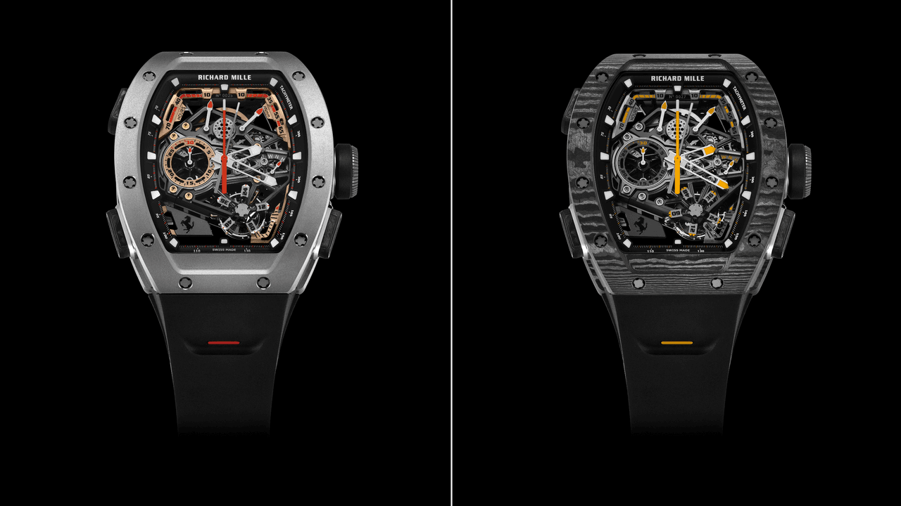 Richard Mille präsentiert Millionen-Euro-Chronographen – zwei Ferraris für das Handgelenk