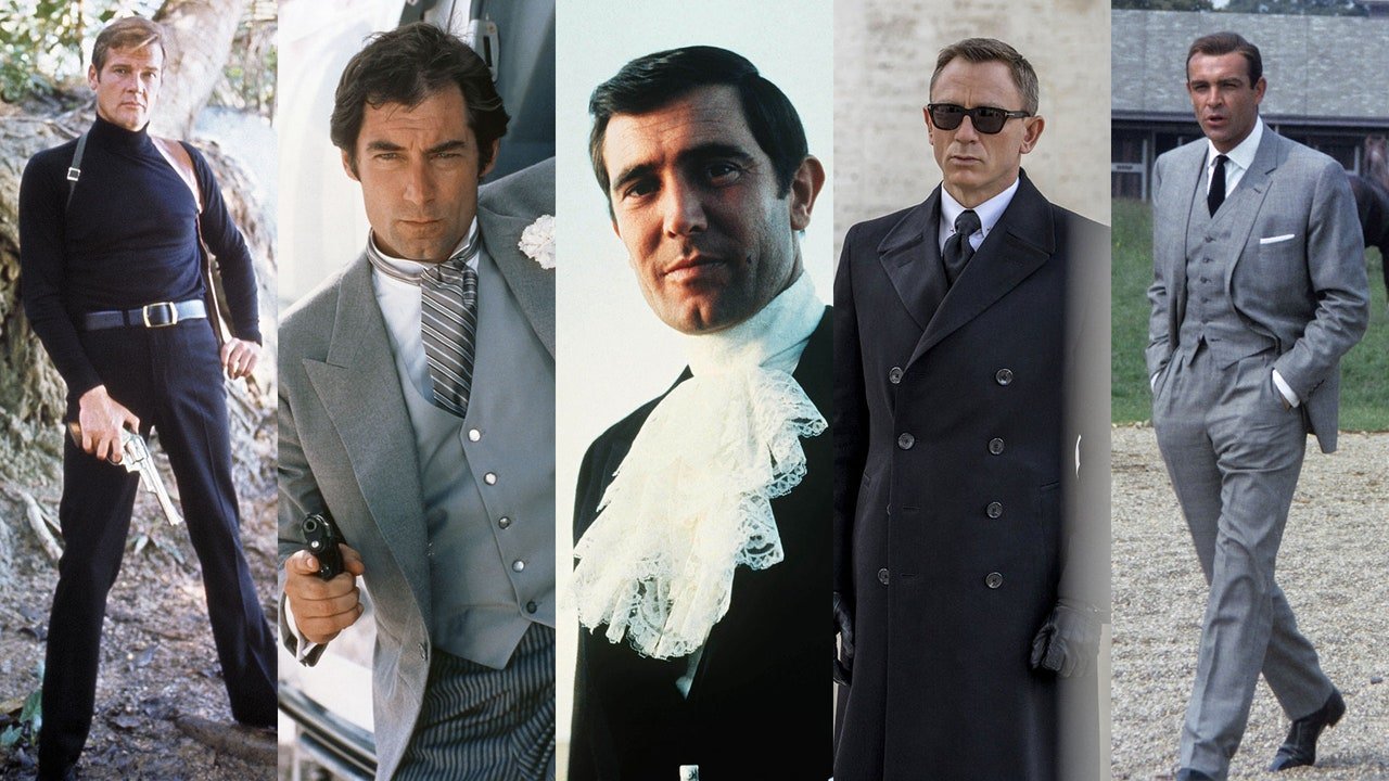 The best-dressed James Bonds in 007 history