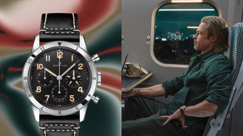 Brad Pitt's Brietling and Aaron Taylor-Johnson's Rolex make “Bullet Train” a feast of big flex watches