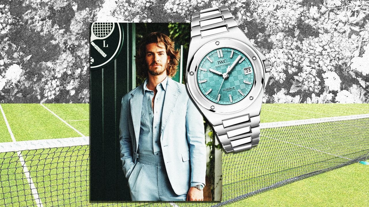 Andrew Garfield is so into his new summer watch he wore it before its release