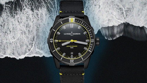 Ulysse Nardin’s new Diver ‘Lemon Shark’ is a watch as sleek as its namesake