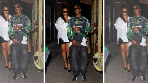 A$AP Rocky has got a monster date night fit