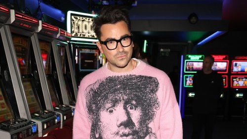 Dan Levy's Loewe garden sneakers are the right kind of weird