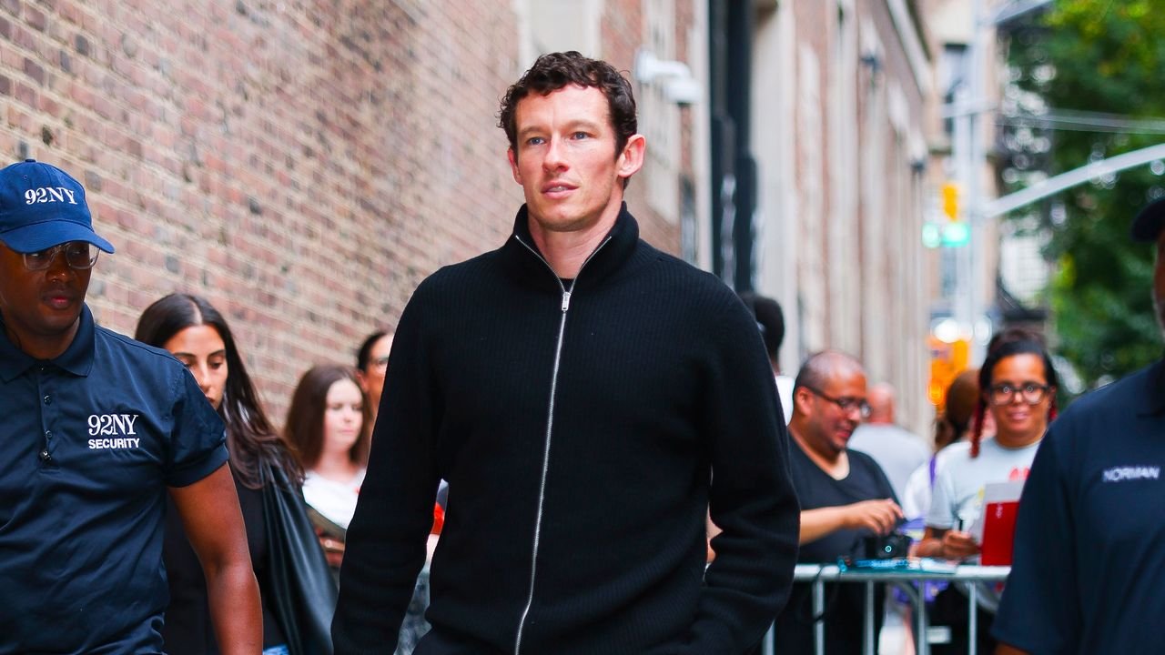 How Callum Turner makes all-black look like big bucks