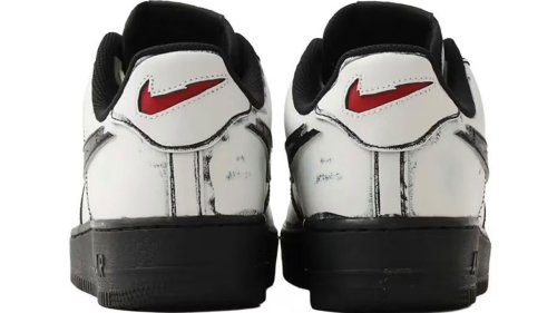 Nike Air Force 1 Low “Ghostface”: Los tenis blancos noventeros inspirados en Scream