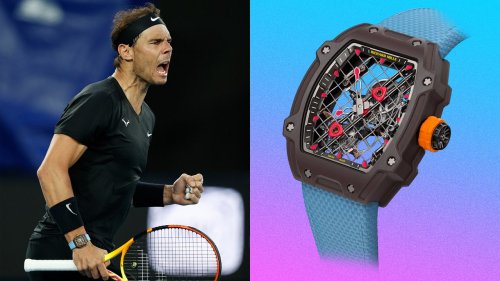 Rafael Nadal Preps for the Australian Open Wearing His Signature Million-Dollar Watch
