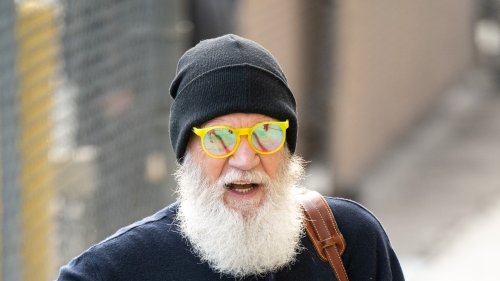 David Letterman's Retirement Beard Just Keeps Getting Better