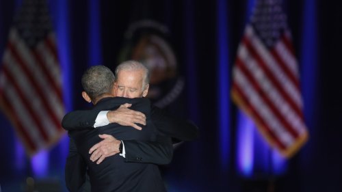 Barack Obama and Joe Biden's White House Bromance Had One Last Beautiful Moment