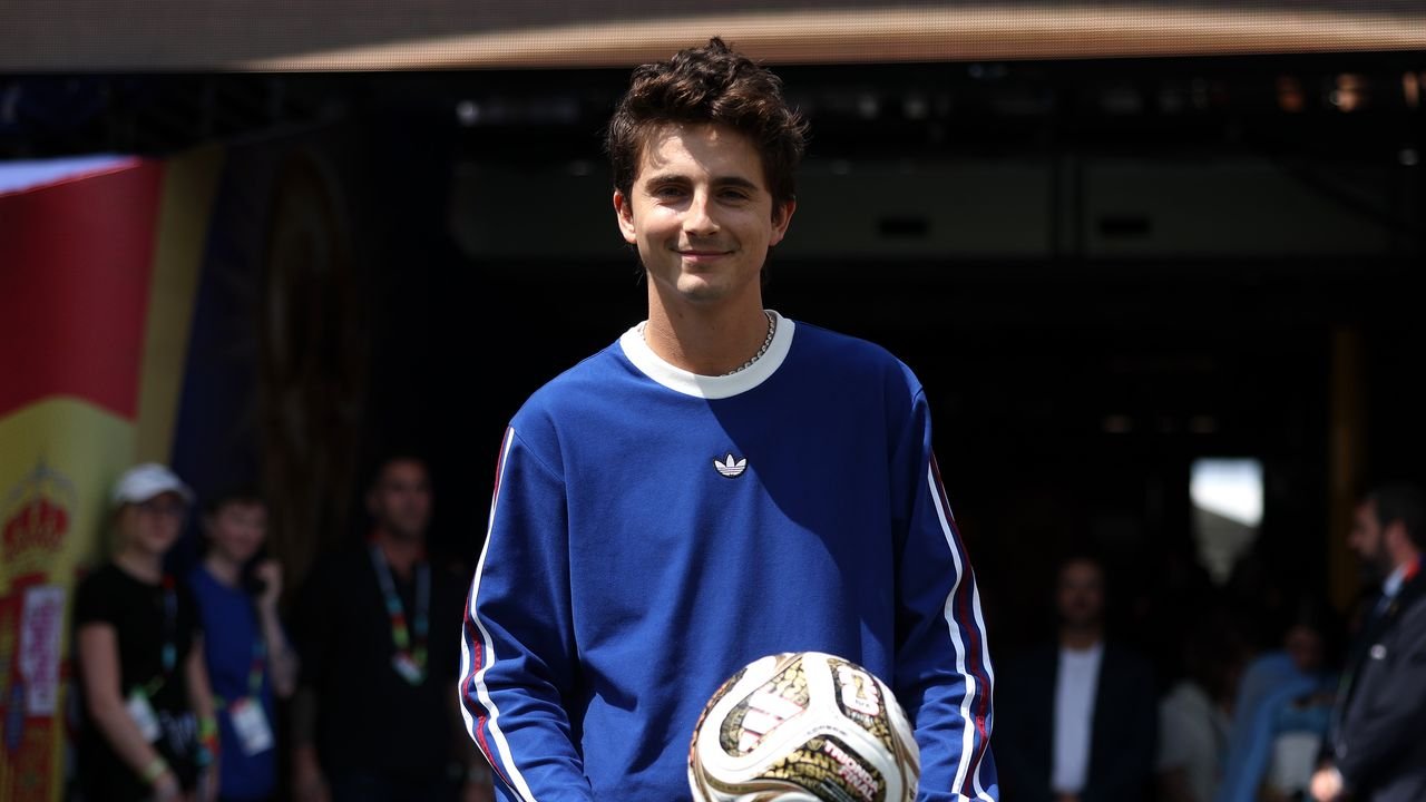 Timothée Chalamet Pulled Out a Fresh New Adidas Samba at the World Cup Final