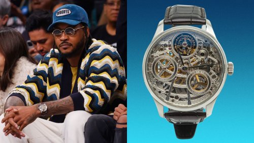 Carmelo Anthony's Early-2000s Grail Proves His Watch Geek Bonafides