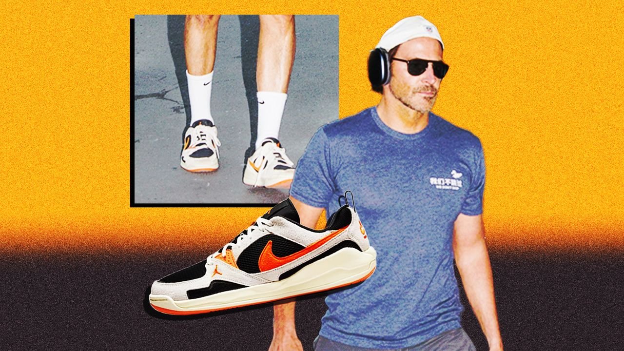 Bradley Cooper Even Works Out in Good Jordans