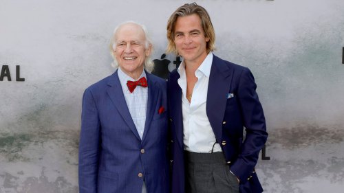 Chris Pine and His Dad Robert Pine Prove the Menswear Apple Doesn’t Fall Far From the (Pine) Tree