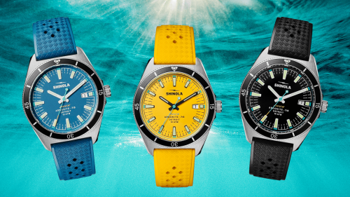 Shinola’s $550 Dive Watch Breathes New Life Into a Scuba Classic