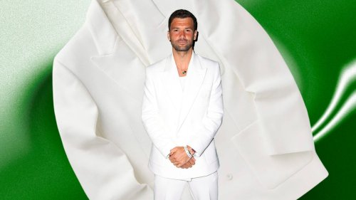 Grigor Dimitrov ci ricorda da Miami che il total white può essere un'ottima scelta, basta trovare la giacca giusta
