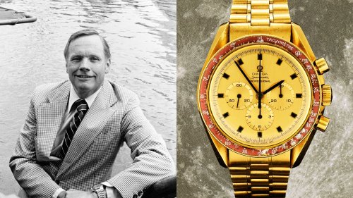 Cette Omega en or de Neil Armstrong a été vendue 2,1 millions de dollars