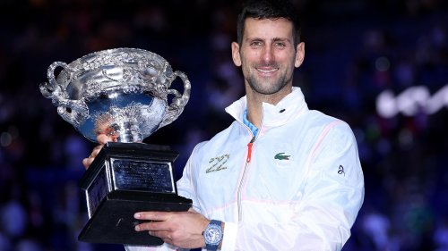 La montre bleue en céramique portée par Novak Djokovic après sa victoire l'Open d'Australie est un excellent choix