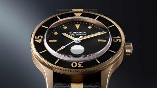La nouvelle montre Fifty Fathoms de Blancpain en or bronze est déjà dans la légende de l'horlogerie