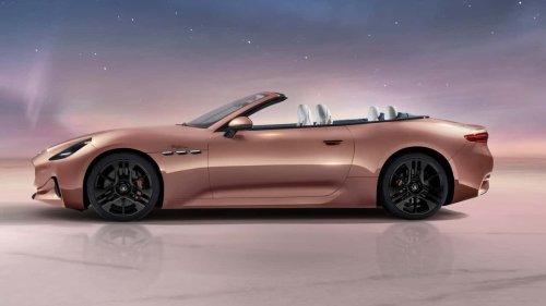 Maserati dévoile la superbe GranCabrio Folgore, son cabriolet de luxe électrique